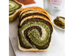 口感松軟，雙倍濃郁茶香的日式吐司！