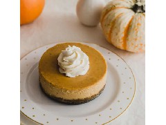 綿密絲滑的焙茶南瓜芝士蛋糕！