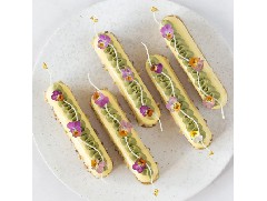 超精致的柚子開(kāi)心果手指慕斯，濃郁絲滑！