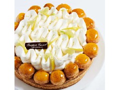 精致又美味的的檸檬泡芙派！