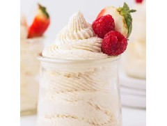 輕盈柔軟，入口即化的香草慕斯！