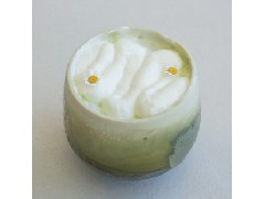 日式風味香甜清新的柚子奶蓋抹茶拿鐵！