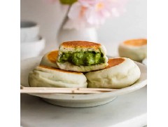 平底鍋版本！松軟易上手的抹茶夾心小餅！