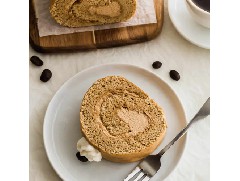 濃郁香醇的咖啡瑞士卷！