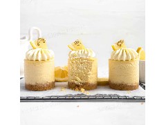 濃郁又清香的迷你柚子芝士蛋糕！