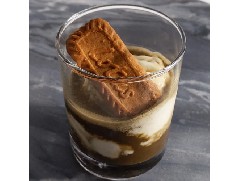 焦香濃郁的焙茶阿芙佳朵！